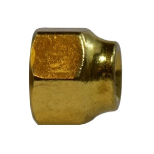 1/2" X 3/8" Reducing Flare Nut 45 Degree Brass Fittings 10054
