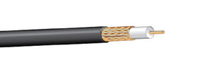 West Penn 25825 25 AWG Single Conductor BC Braid Minimax Miniature Coaxial Cable