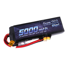 Gens Ace 5000mAh 2S1P 7.4V 50C Short-Size Lipo Battery Pack With XT60 Plug