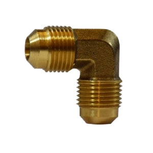 7/8" Male Flared Forged 90 Degree Flare Elbow Brass Fittings 10412