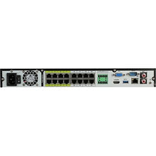 16-Channel 4K 1U ePoE NVR 320Mbps HDD Not Included N52B3P