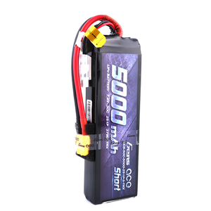 Gens Ace 5000mAh 2S1P 7.4V 50C Short-Size Lipo Battery Pack With XT60 Plug