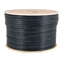 1000' 23 AWG 4 Pairs Black CAT6 CMXF Direct Burial Gel-Filled Core LLDPE Jacket Cable