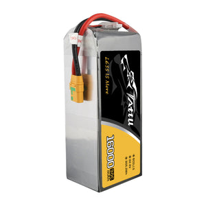 Tattu 16000mAh 6S1P 22.2V 30C Lipo Battery Pack With XT90-S Plug