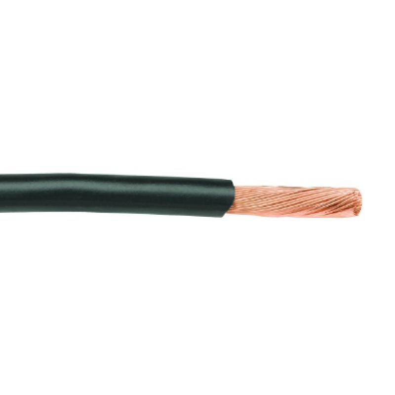 Alpha Wire 1855 BK001 22 AWG 600V 7/30 Stranding PVC Insulation Black Hook Up Wire Premium Cable