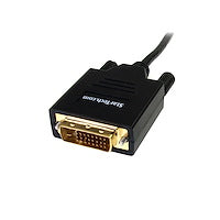 6ft (1.8m) Mini DisplayPort to DVI Cable - Mini DP to DVI Adapter Cable