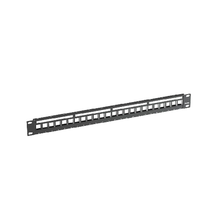 Keystone All Metal Patch Panel Flush Mounted KPS24BL