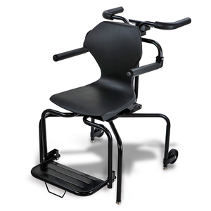 Digital Rolling Chair Scale Retractable Padded Armrests Detecto 6880