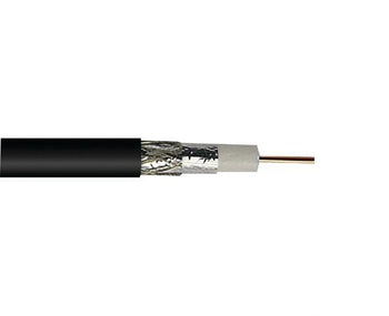 BELDEN 7916A 18 AWG 1 CONDUCTOR RG-6 QUAD SHIELD DBS FPE INSULATION CATV COAXIAL CABLE