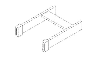 Protective End Caps For Runway  0.38"W x 1.5"H; CPI  10642-001