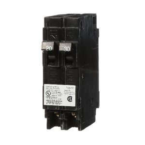 Siemens US2-Q2030 Type QT 1 Pole 20/30 Amp 120 VAC 10 kA Plug In Duplex Circuit Breaker