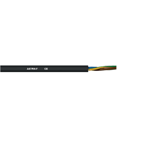 14 AWG 3 Cores A07RN-F Bare Copper Polychloroprene Heavy-Duty Flexible Cable 4121403