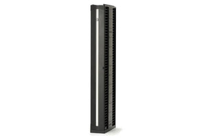 Evolution g2 Double-Sided Black Vertical Cable Manager 84"H x 8"W x 24.5"D CPI 35522-703