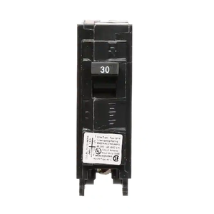 Siemens Q130H Type QPH 1 Pole 30 Amp 120 VAC 22 kA Plug In Circuit Breaker