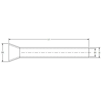 Burndy YF0232UIL 2 AWG 1.26