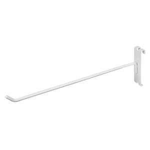 12" Grid Panel Hook - White Econoco WTE/H12 (Pack of 25)