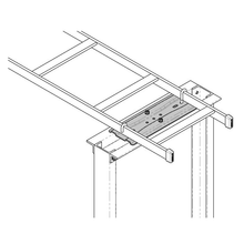 Cable Runway Wall to Rack Kit Black 12"W x 54"L CPI 31473-712