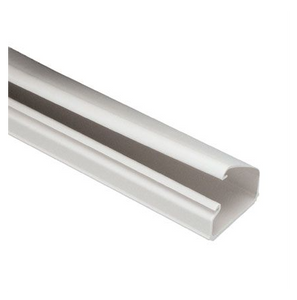 Panduit LD10WH6-A 1.50" Width 0.94" Height LD10 Low Voltage 1 Piece Single Surface Channel Raceway With Adhesive 6FT