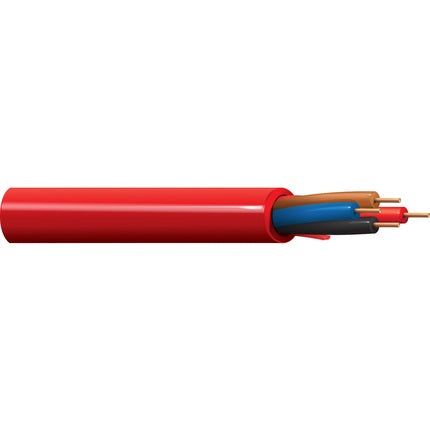 Belden Multi Conductor Solid Unshield Bare Copper FPLR Fire Alarm Cable