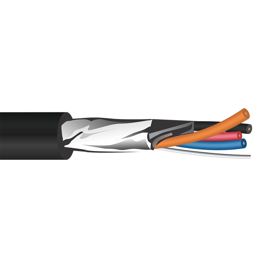 18/1 Paired Overall Shield (POS) XLP/PVC TC-ER Cable