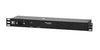 15 Amp Metered Horizontal Rack-Mount Power Strip Single Phase Surge Protected Black CPI 13239-753