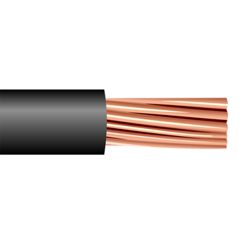 10/3 AWG UL 1426 (The Real Thing) Triplex Flat Marine Wire - Tinned Copper  Boat Cable - 6 Feet - White PVC Jacket