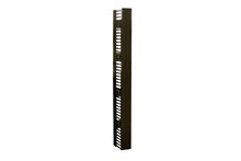 Velocity Double-Sided Black Vertical Cable Manager 6'H 38U Racks 70"H x 6"W x 16.6"D CPI 13912-701