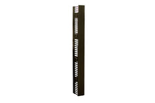 Velocity Double-Sided Black Vertical Cable Manager 7'H 45U Racks 80.5"H x 3.6"W x 16.4"D CPI 13911-703