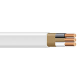 14/2 W/GRND NM-B 600V Solid White