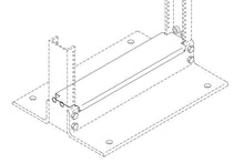 Rack Base Dust Cover; use with 19" Rack; 3"D CPI 41050-719