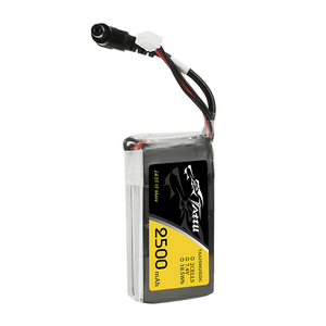 Tattu 2500mAh 2S1P 7.4V Fatshark Goggles Lipo Battery Pack With DC5.5mm Plug