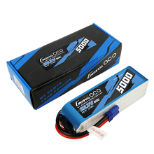 Gens Ace 5000mAh 6S1P 22.2V 60C Lipo Battery Pack With EC5 Plug