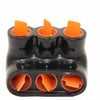 Thomas and Betts AMTS20143 2/0 AWG to 14 AWG 3 Port Dual Rated Same Side Splice Connector Stranded