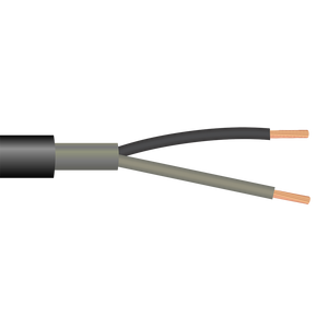 Shipboard Cable LSDNW-23 7 AWG 2 Conductor Xlpe Polyolefin Bare Copper