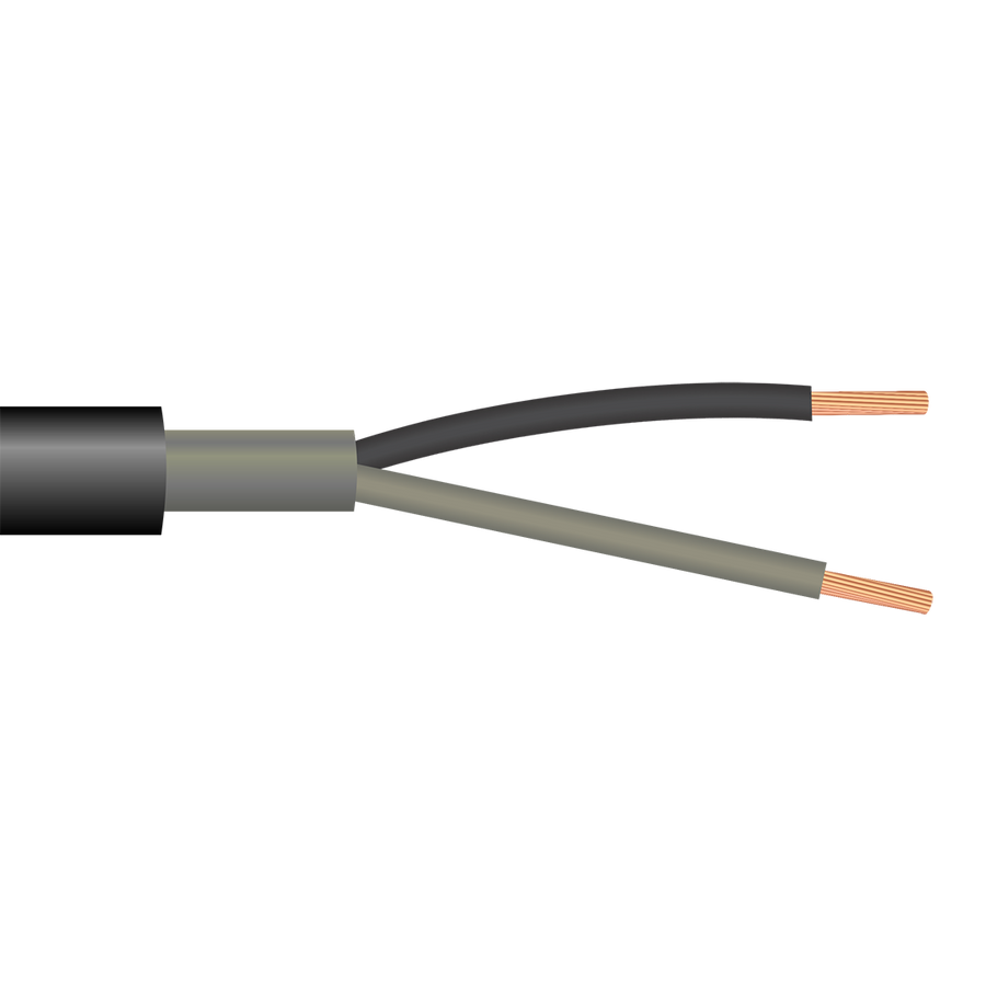 Shipboard Cable LSDNW-23 7 AWG 2 Conductor Xlpe Polyolefin Bare Copper