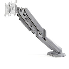 Desk Mount Dual Monitor Arm with USB & Audio Desk Clamp VESA Mount for up to 32 inch Displays 2x USB 2x 3.5mm audio