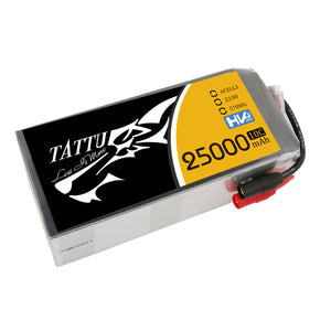 Tattu 25000mAh 6S1P 22.8V 10C Lipo Battery With AS150+AS150 Plug For UAV