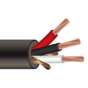 LSFNWA-4 14 AWG 4C Armored Low Smoke Non-Watertight Power 1000V Mil-DTL-24643 Cable