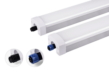 Aeralux LSW 5ft 80-Watts 5000k CCT Linkable Fixture LED Linear Fixture