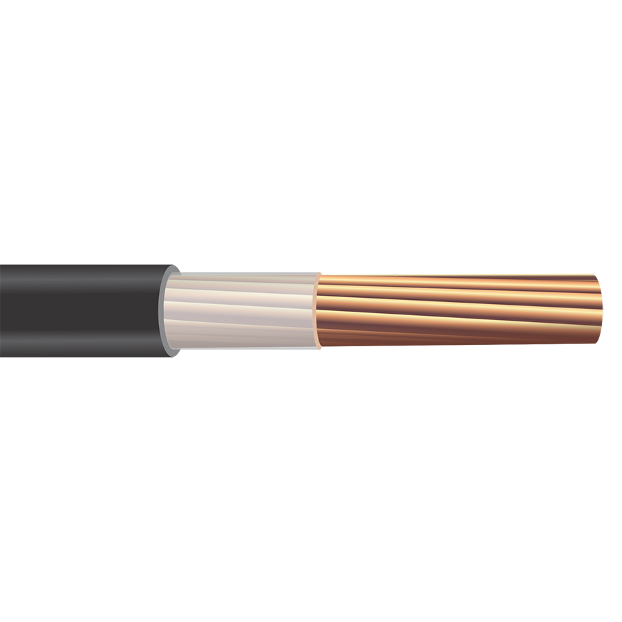 2 AWG Cathodic Protection Cable HMWPE 75C 600V Copper Cable