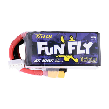 Tattu FunFly 100C Lipo Battery Pack With XT60 Plug