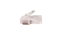 Vertical Cable CAT5E Easy Feed Solid wire RJ45 Modular Plug 011-018/EZF-100 (Pack of 100)