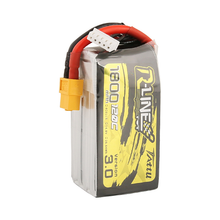 Tattu R-Line Version 3.0 1800mAh 4S1P 14.8V 120C Lipo Battery Pack With XT60 Plug