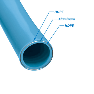 300' 1/2"-W High-Density Polyethylene Air-line Plain End Pipe 446027