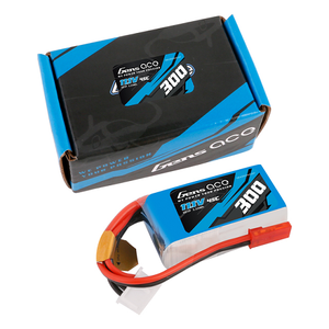 Gens Ace 300mAh 3S1P 11.1V 45C Lipo Battery Pack With JST Plug