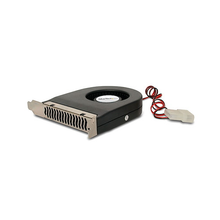 Expansion Slot Rear Exhaust Cooling Fan With LP4 Molex Power Connector