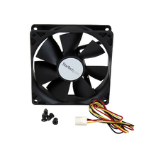90x25mm High Air Flow Dual Ball Bearing Computer Case Fan 3-pin Connector With TX3