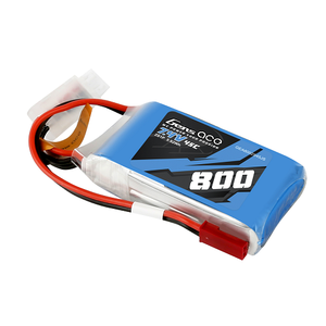 Gens Ace 800mAh 2S1P 7.4V 45C Lipo Battery Pack With JST-SYP Plug