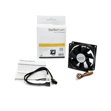 80x25mm Computer Case Fan With 4-Pin PWM Pulse Width Modulation Connector
