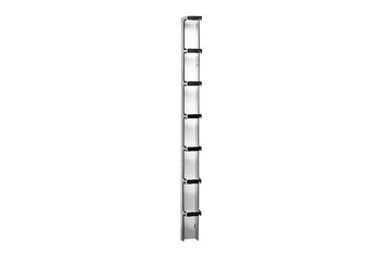 Single-Sided Wide Vertical Cabling 7'H x 6